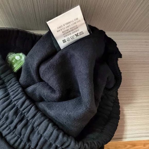 Denim Tears Wreath Foam Print Black Sweatpants - Picture 8 of 8